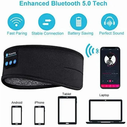 kenjus ® bluetooth headband mask